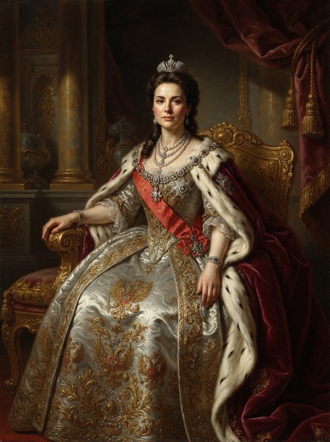 Портрет в стиле «Императрица»