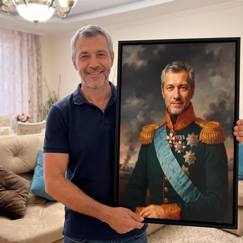 Портрет «Генерал 1812 года» — фото от покупателя