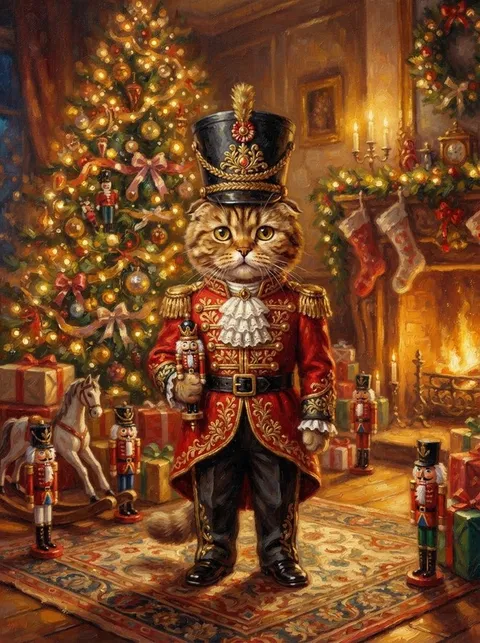 Портрет в стиле «Хвостатый Щелкунчик»