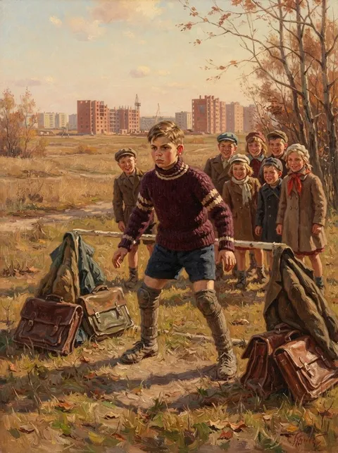 Портрет в стиле «Вратарь (Григорьев)»