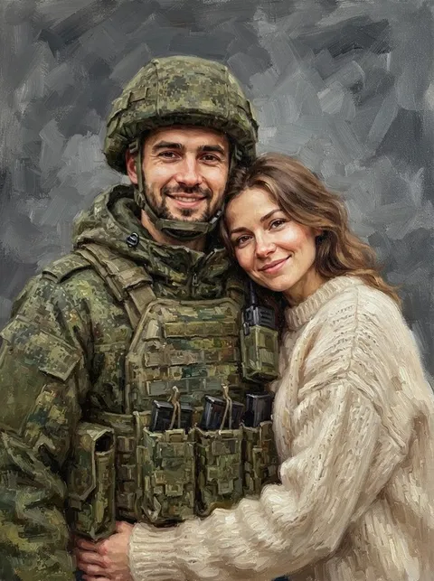 Портрет в стиле «Вместе»